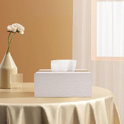 Tissue Box Cover, New PU Leather Kleenex Box