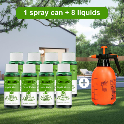 🌱 5-Day Grass Revitalization: Restore bald lawns and fill your yard with lush greenery! Fast-Acting Grass Removal Agent