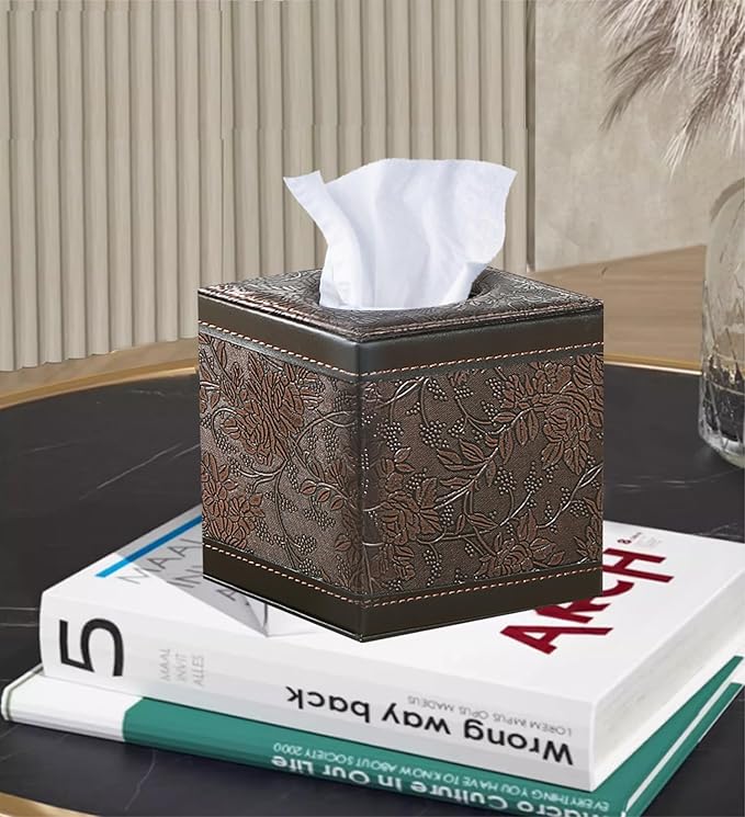 Tissue Box Cover Square,Upgrade 99% Compatible Large Size