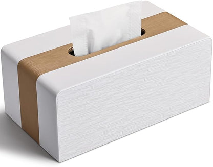 Tissue Box Cover, New PU Leather Kleenex Box