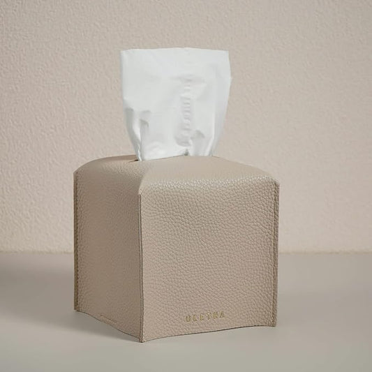 Aesthetic Desk Decor for Room, Home & Office - Tissues Cube Boxes Holder