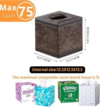 Tissue Box Cover Square,Upgrade 99% Compatible Large Size