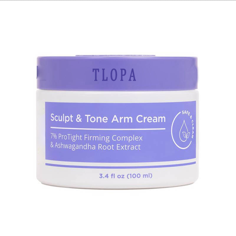 🔥TLOPA® Sculpt & Tone Arm Cream | 7% ProTight + Ashwagandha Root | Firm & Hydrate, Rescue Loose Skin